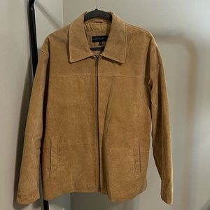 Real Leather Tan Men's Jacket